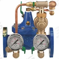 ZURN WILKINS Automatic Control Valve: 1 1/2 in Nominal Pipe Size, Flanged, 15 psi to 120 psi (MPN 112-ZW209). Key specifications — Body Material: Ductile Iron; Brand: ZURN WILKINS.