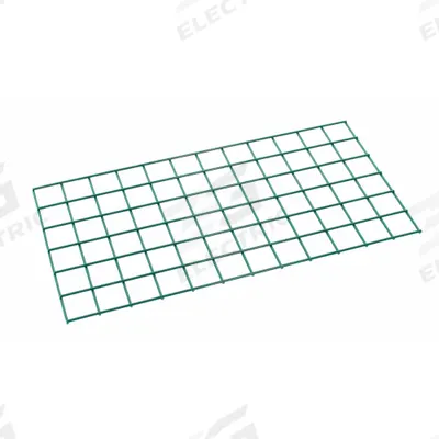 METRO Wall Grid: 36 in x 1/2 in x 18 in, 250 lb Capacity, Steel, Green - Wall-Mount Wire Grid Panels