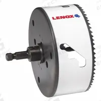 LENOX Hole Saw: 4 1/2 in Saw Dia., 4/5 Teeth per Inch, 1 7/8 in Max. Cutting Dp, Bi-Metal (MPN 1773006). Key specifications — attr1098070: 4/5; attr1098087: LENOX.