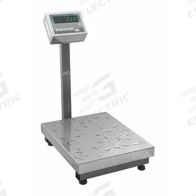 TORBAL Industrial Bench Scale: 19 3/4 in x 15 3/4 in, IP68, Column-Mounted - Bench Scales with Column-Mounted Indicator