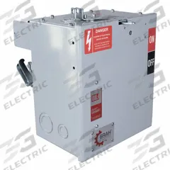 BRAH ELECTRIC Bus Plug: Fits Gen Electric Flex-A-Plug, Fusible, 3 Phase, 3 Wire with Ground, 240V (MPN BEK3206GW). Key specifications — attr195644: Yes; attr211119: BRAH ELECTRIC; attr195640: 240V; attr195642: J; attr195641: BEK; FVK; attr195643: Type FVK; attr1069099: Weather Stripping Included.