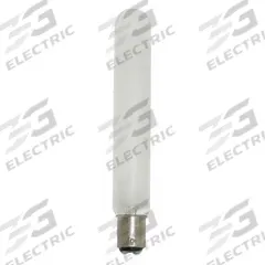 APPROVED VENDOR Incandescent Bulb: Incandescent, Double Contact Bayonet (BA15d), (T) Tubular, T6 (MPN 25T6-1/2 DC/IF 130V). Key specifications — Light Color: White; Trade Number: 25T6-1/2 DC/IF 130V; Voltage: 130V AC; Brand: APPROVED VENDOR; Bulb Shape: T6.