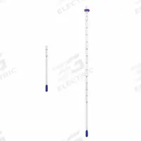 CHEMGLASS Thermometer: -100°C to 50°C, Partial Immersion, 76 mm Immersion Dp, Celsius (MPN CG-3503-L-21). Key specifications — attr1275416: CHEMGLASS; attr1280797: Celsius.