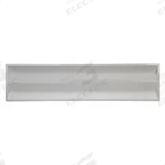 LUMINATION Recessed Troffer: 4 ft Lg, 1 ft Wd, 4,000 lm, 3500K, 35 W, 120 to 277V AC, No Sensor (MPN LVT14B040MM835VQLTWHTE). Key specifications — Voltage: 120 to 277V AC; Brand: LUMINATION; LED Replacement For: (2) Lamp T8; Color Temperature: 3500K; Dimmable: Yes.