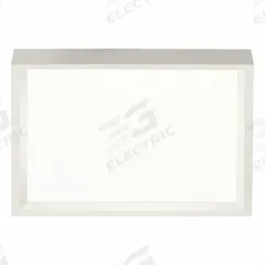 Square Downlight: 6 in Dia, White, 5/8 in Ht, 1,000 lm, 3500K, 14 W, 120V AC (MPN S6S835K10). Key specifications — Color Temperature: 3500K; Housing Finish: Matte; Lighting Technology: LED; Fixture Shape: Square; Voltage: 120V AC; Emergency Battery Backup: No; Fixture Type: Vanity; Brand: LIGHTOLIER.