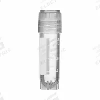 APPROVED VENDOR Externally Threaded Cryogenic Vials: Cryogenic, Polypropylene, 2 mL, Sterile, Round (MPN V3802). Key specifications — Neck Size: 12.5 mm; Self-Standing: Self-Standing; Brand: APPROVED VENDOR; Vial Type: Cryogenic; Body Color: Natural; Includes Closure: Yes; Bottom Shape: Round; Thread Location: External.