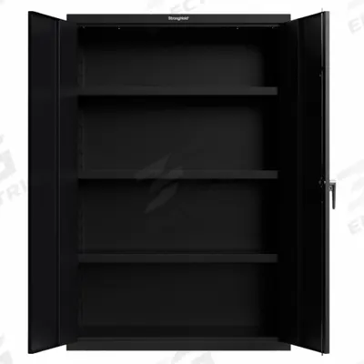 STRONG HOLD Cabinet: 48 in x 24 in x 72 in - Industrial Shelf Cabinets