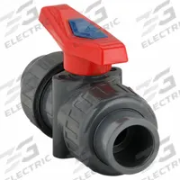 APPROVED VENDOR Manual Two-Way Ball Valve: 3/4 in, PVC, Straight, Socket x FNPT, Std Port Ball Port (MPN 4PGA6). Key specifications — attr1008170: APPROVED VENDOR; attr1017899: Lever.