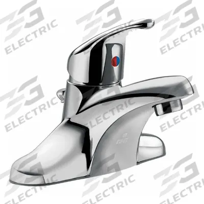 CLEVELAND FAUCET GROUP Bathroom Faucet: Cornerstone, Metal, Chrome Finish, 1.5 gpm Flow Rate - Centerset Handle Bathroom Faucets
