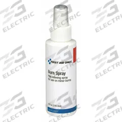 FIRST AID ONLY Topical Burn Spray: Lidocaine HCl, 4 oz Size (MPN FAE-1304). Key specifications — attr1009405: FAE-1304; attr1009410: Lidocaine HCl: 2%; attr1009407: FIRST AID ONLY; attr1009424: Antiseptic; attr1009415: Spray; attr1009423: Topical Burn Relief; attr1009430: Bulk; attr1009429: Spray Bottle.