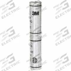 3M Open Barrel Splices: 2/0 AWG Wire Size, Black Code, 3.13 in, Copper Barrel, 2/0 AWG Max Wire Size (MPN 11006). Key specifications — Die Code: 45; Brand: 3M; Color Code: Black.