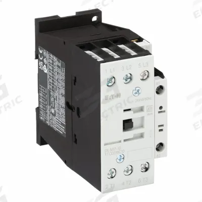 EATON Magnetic Contactor: Non-Reversing, 3 Poles, 3NO Contacts, 18 A - Non-Reversing IEC Contactors