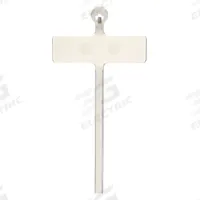 TY-RAP Cable Tie: 4 in Nominal Lg, 1/16 in Nominal Max. Bundle Dia., Perpendicular to Tie, 100 PK (MPN TY551M). Key specifications — Brand: TY-RAP; Marking Pad Size: 1 in x 5/16 in; Outdoor Use: No; Color: Natural.