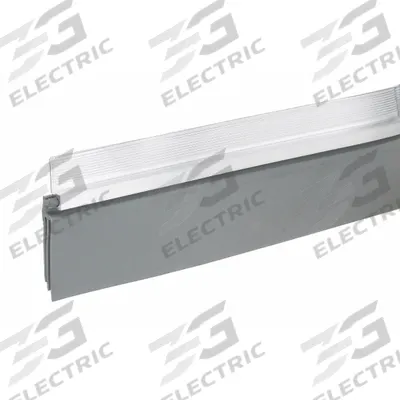 FROST KING Door Sweep: Single Fin Insert, Aluminum/Vinyl, 36 in Lg, 1 1/2 in Wd - Door Sweeps
