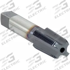OSG Pipe and Conduit Thread Tap: 1/4"-18 NPT/ANPT, 4 Flute, TiCN Coated High Speed Steel (MPN 1310308)