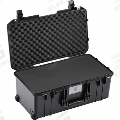 PELICAN Protective Case: 10 3/4 in x 21 5/8 in x 9 in Inside, Convoluted/Pick and Pluck/Solid - Lightweight Suitcase-Style Cases
