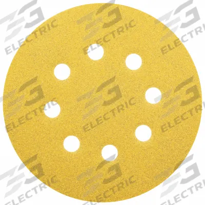 NORTON Hook-and-Loop Sanding Disc: 5 in Dia, 6 Hole, Aluminum Oxide, P100 Grit - General Purpose Sanding Discs for All Surfaces