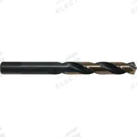 CLE-LINE Mechanics Length Drill Bit: 5/32", 135° Split Point, Black & Gold HSS, 3-Flats Shank (MPN C23836). Key specifications — attr1233794: 0.1563.