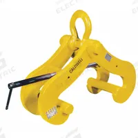 CALDWELL Beam Lifting Clamp: Beam Flange Clamp, Steel, 27 in Max Jaw Opening, 6 in Min Jaw Opening (MPN GC-20). Key specifications — Material: Steel; Beam Mount Location: Top; Brand: CALDWELL.