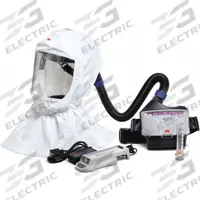 PAPR System Kit: Versaflo, Hood, Belt-Mount, Universal (MPN TR-300N+ECK). Key specifications — Headgear Type: Hood; Blower Mount: Belt-Mount; Includes: Prefilter; Size: Universal.