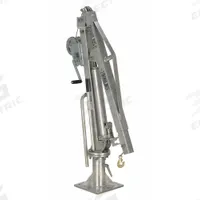 VESTIL Jib Crane: Steel, Manual, 1,000 lb Max. Load Capacity, 0 in to 7.2 ft, 31 in to 52 in (MPN WTJ-4-G). Key specifications — Material: Steel; Brand: VESTIL; Included Base Type: Pedestal; Body Material: Steel.