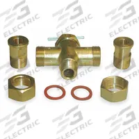 BRADLEY Manual Mixing Valve: Brass, Nuts/Tailpieces/Valve/Washers (MPN S01-038S). Key specifications — Material: Brass; Includes: Washers; Brand: BRADLEY; Product Type: Manual Mixing Valve.