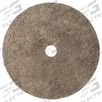 ARC ABRASIVES Unitized Non-Woven Wheels: 2 in Dia x 1/4 in W, 1/4 in Arbor Hole, Aluminum Oxide (MPN ZU022525122). Key specifications — Series: ZWEB; Brand: ARC ABRASIVES.