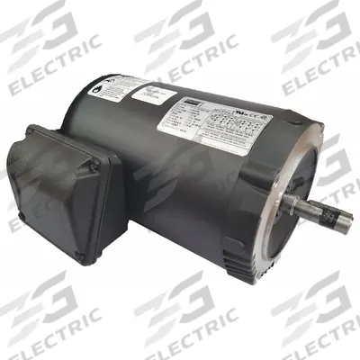 Dayton General Purpose Motor: C-Face Mount, Totally Enclosed Non-Ventilated, 1/4 hp - C-Face 3-Phase General Purpose AC Motors