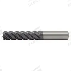 WIDIA HANITA Square End Mill: Carbide, AlTiN Coated, 5 Flute, 5/8" Mill Dia, 2-1/2" LOC, 5-1/4" OAL (MPN TM5W1S16006S)