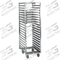 LAKESIDE Pan and Tray Rack: 16 Slots, 3 in Betw Shelves, 300 lb Capac, 21 in Wd, 58 1/2 in Ht, Gray (MPN 138). Key specifications — Brand: LAKESIDE; Color: Gray; Material: Stainless Steel; Nesting: No; Pan Size: 13 x 18 in; Product Type: Pan Rack; NSF Certified: Yes; Full Size/Half Size: Full Size.