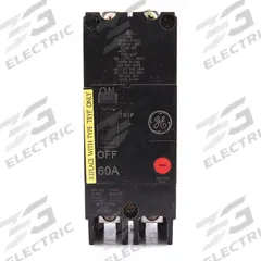 GE Molded Case Circuit Breaker: 60 A Amps, 18kA at 277/480V AC, Fixed, Lug, ABC, Std (MPN TEYF260). Key specifications — Series: TEY; Max. AIR Rating: 18kA at 277/480V AC; Instantaneous Trip: Fixed; Terminal Connection: Lug; Phase Connection: ABC.