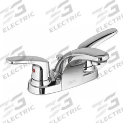 AMERICAN STANDARD Low Arc Bathroom Faucet: Colony Pro, Metal, Chrome Finish, 1.2 gpm Flow Rate, Arc (MPN 7075205.002). Key specifications — Includes: Metal body with metal lever handle/Pop-Up Hole & Rod; Brand: AMERICAN STANDARD; Series: Colony Pro.