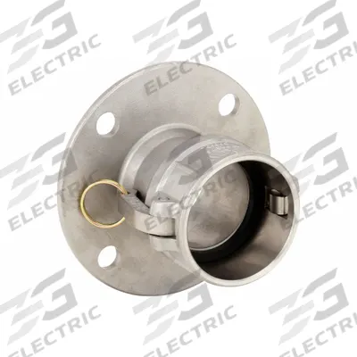 DIXON VALVE & COUPLING Cam and Groove Coupling: 4 in Coupling Size, 100 psi Max. Working Pressure @ 70 F - Type DL Stainless Steel Cam & Groove Fittings