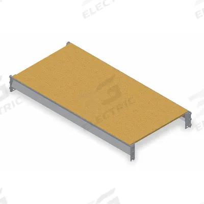 TENNSCO Shelf: 96 in x 36 in, Particleboard - Particleboard Decking Bulk Rack Shelf Kits