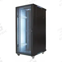 VIDEO MOUNT PRODUCTS Equipment Rack Enclosure: 54 3/4 in Overall Ht, 39 3/8 in Overall Dp, Steel (MPN EREN-27E1K). Key specifications — Brand: VIDEO MOUNT PRODUCTS; Includes: Tempered Glass Front Door.