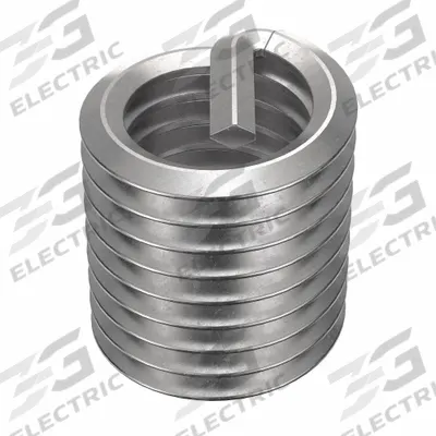 HELI-COIL Helical Insert: Tanged Tang Style, Free-Running, 9/16"-12 Thread Size, Plain - Free-Running Tanged Helical Inserts