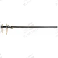 STARRETT Long Range Digital Caliper: 0 in to 40 in /0 mm to 1,000 mm, Inch/Metric, Inside/Outside (MPN B5000BZ-40/1000). Key specifications — attr1185476: STARRETT; attr1185435: Inside; attr1185475: Not Rated; attr1185429: +/- 0.003 in; attr1185430: 0.0005 in/0.01 mm; attr1220488: Not Included.