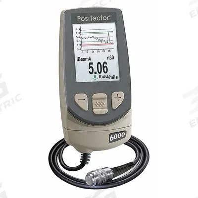 DEFELSKO Coating Thickness Gage: 60 mil Max Thick Measured, 0 mil Min Thick Measured - Defelsko Gauge Probes