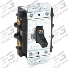 HUBBELL KELLEMS Manual Motor Switch: 2 Poles, 50 A, No Enclosure (MPN HBL7852D). Key specifications — Brand: HUBBELL KELLEMS; Maximum Voltage Rating: 600V AC; Mounting Style: Surface; Pilot Light: Not Included.