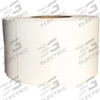 APPROVED VENDOR Barcode Printer Label: 4 in Label Wd, 12 in Label Ht, White, 3 in Core Dia., Matte (MPN 60DX36). Key specifications — Brand: APPROVED VENDOR; Label Color: White; Perforation: Perforated; Adhesive Material: Permanent; Label Finish: Matte.