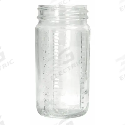APPROVED VENDOR Mixing/Storage/Sampling Bottle: 30 mL, 33-400, Colorless, 48 Bottles - Clear Wide Mouth Round Glass Lab Bottles