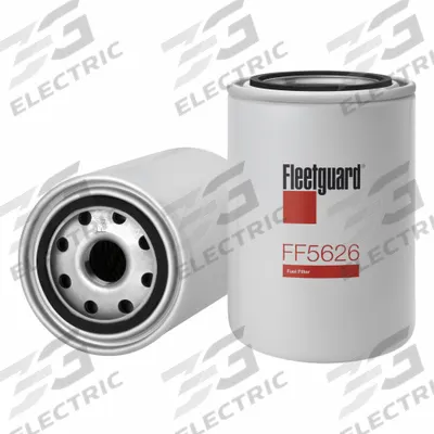 FLEETGUARD Fuel Filter: Spin-On, Coolant/Diesel Fuel/Hydraulic Fluid/Oil/Transmission Fluid - Spin-On Fuel Filters