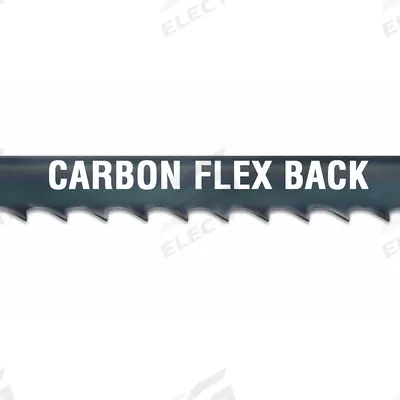 MORSE Band Saw Blade: Carbon Steel, 7 ft 5 in, Flex Back - Wood-Cutting Blades for Curved Cuts