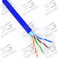 TRIPLETT Data Cable: 1,000 ft Cable Lg, 24 AWG, Commercial, Blue, PVC, CAT5-1000BL, 5, Shielded. Key specifications — Conductor Gauge: 24 AWG; Fire Rating: Commercial; Jacket Material: PVC; Brand: TRIPLETT.