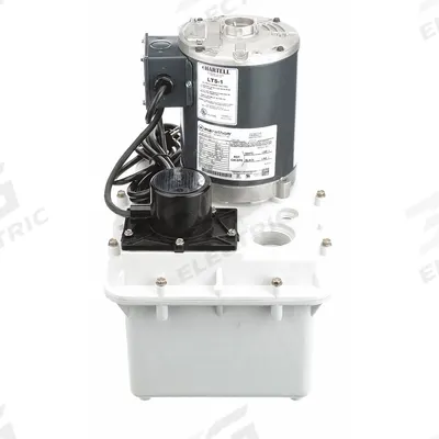 HARTELL Sink Drain Pump System: 2 gal, 1/3 hp, 115V AC, 35 gpm Flow Rate @ 10' of Head - General Purpose Sink Drain Pump Systems
