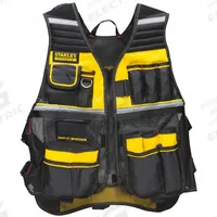 STANLEY Tool Vest: Polyester, Pockets 16, Padded (MPN FMST530201). Key specifications — Material: Polyester; Brand: STANLEY; Padded: Padded; Primary Application: General Purpose.