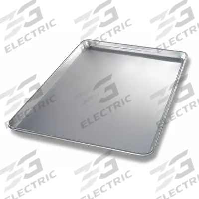 CHICAGO METALLIC Sheet Pan: Sheet Pan Pan, Full Sheet Pan Size, Aluminum, Glazed, Solid - Sheet Pans