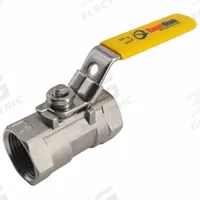 APPROVED VENDOR Manual Two-Way Ball Valve: 2 in, 316 Stainless Steel, Straight Valve Body, One-Piece (MPN 06Q011N04020). Key specifications — Brand: APPROVED VENDOR; Handle: Locking Lever.