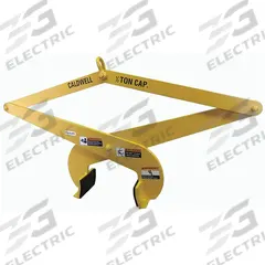CALDWELL Lifting Tong: Slab Tongs, Concrete Slabs/Metal Slabs/Stone Slabs, 1 in Min Jaw Opening (MPN 71-0). Key specifications — Brand: CALDWELL; Pad Material: Polyurethane.