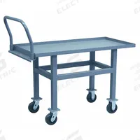 JAMCO Platform Truck: 2,000 lb, 48 in L x 24 in W x 25 in H Deck, Solid, 12 ga Deck, Phenolic, Std (MPN FN248P700GP). Key specifications — Side Panel Type: No Side Panels; Brand: JAMCO; Color: Gray; Caster/Wheel Configuration: (2) Rigid.